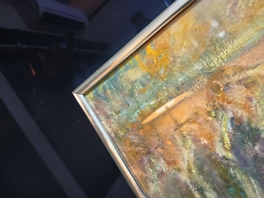 クロード　モネ　フランス刷り　シカゴ美術館　展示会　アートポスター