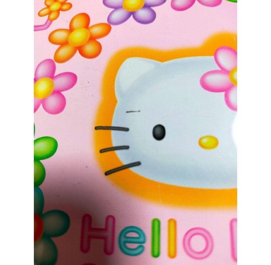 レトロ　サンリオ　ハローキティ　取っ手付き　ミニ　缶ケース