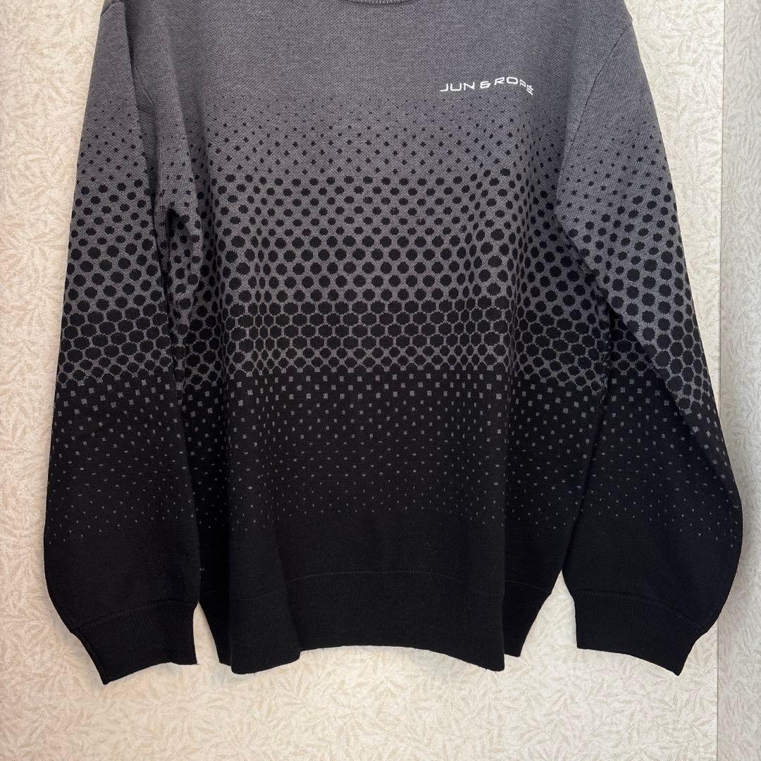 【新品未使用】JUN & ROPE グラデーションセーター Lサイズ