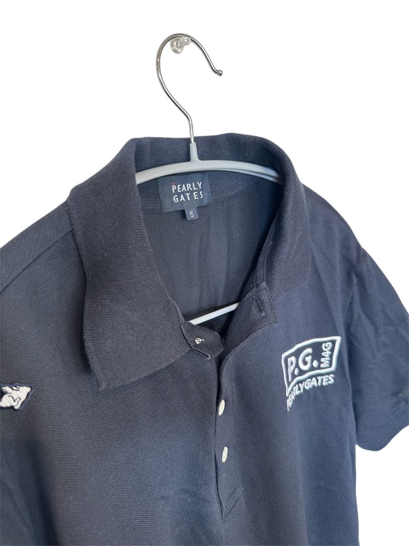 パーリーゲイツ PEARLY GATES ゴルフウェア ポロシャツ サイズ5