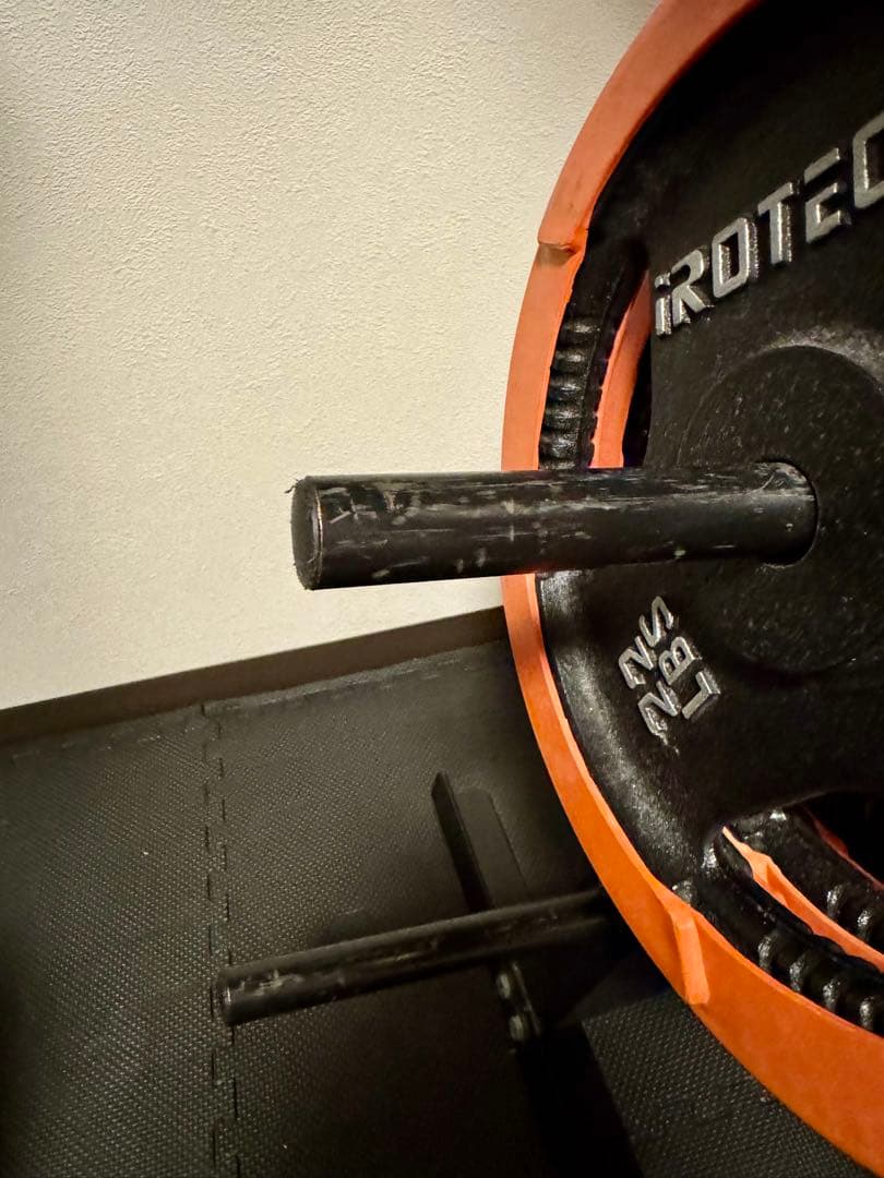 【福岡市中央区引取限定】iROTEC トレーニングベンチ プレートラックセット