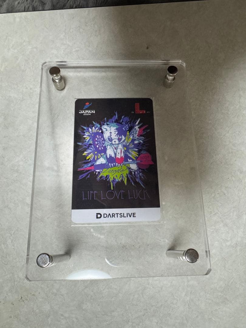2024 L-styleオリジナルダーツライブカード ダートベア 完全未使用品