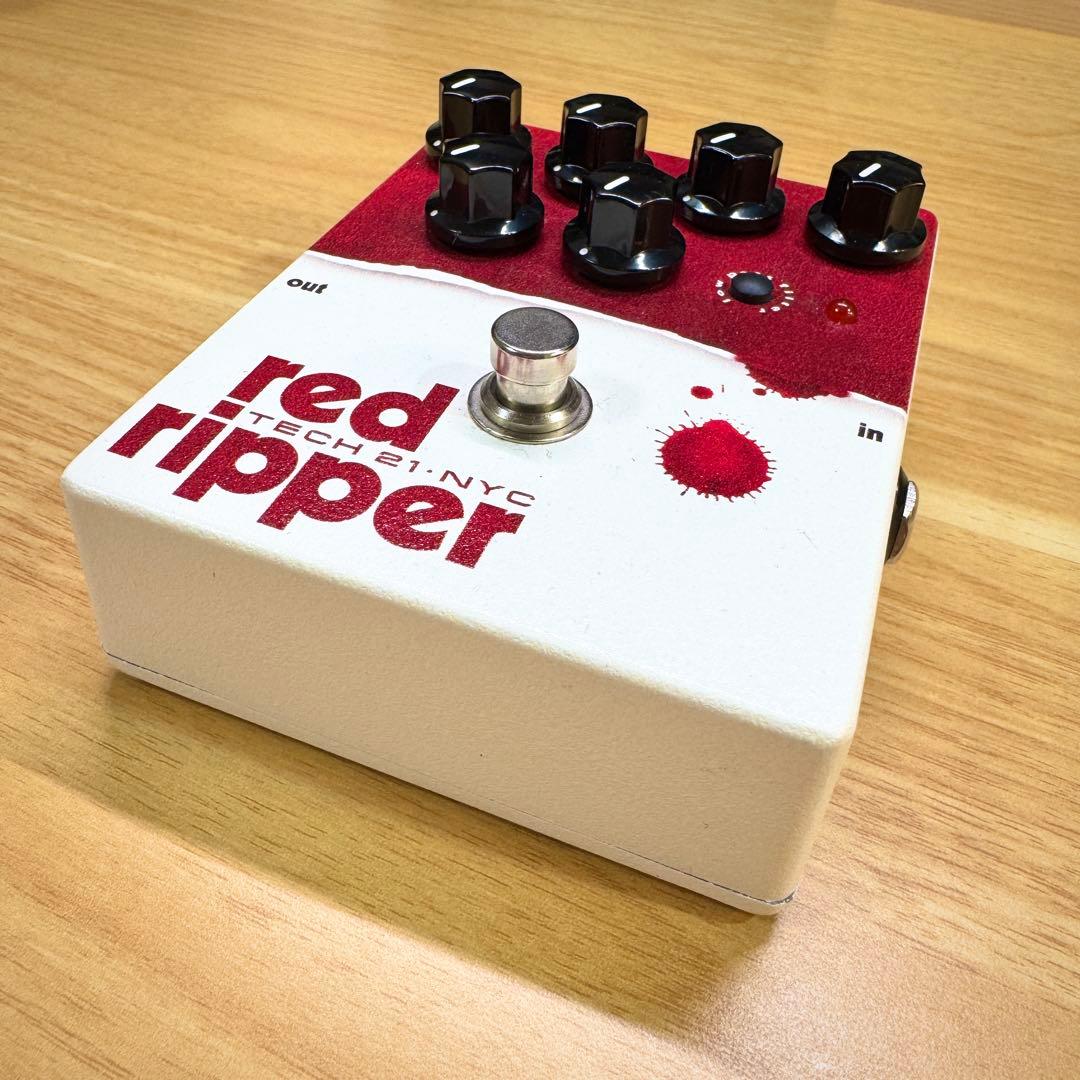 Tech21 Red Ripper ベース用ディストーション ファズ 廃盤 名機