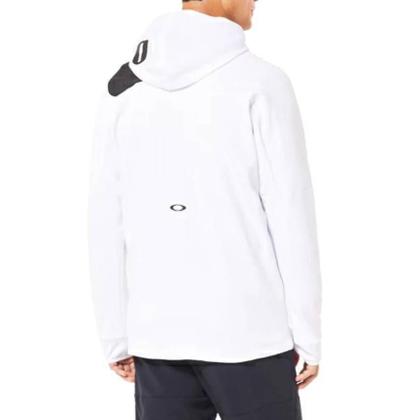 [新品] オークリー OAKLEY 上下セット パーカ ジョガーパンツ 白黒 L