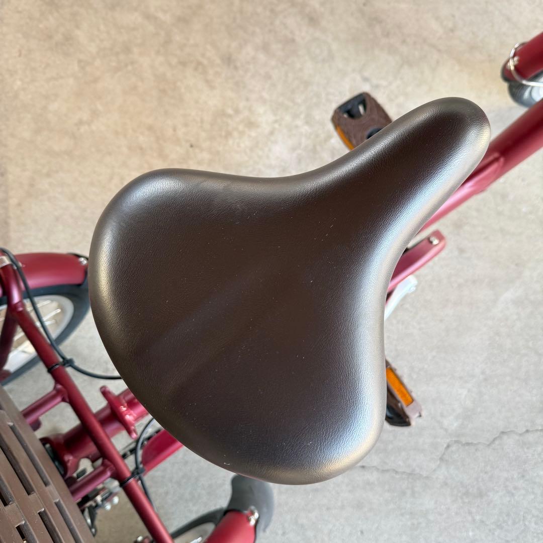 ブリヂストン ラクットワゴン ルビーレッド 電動アシスト自転車 送料込み