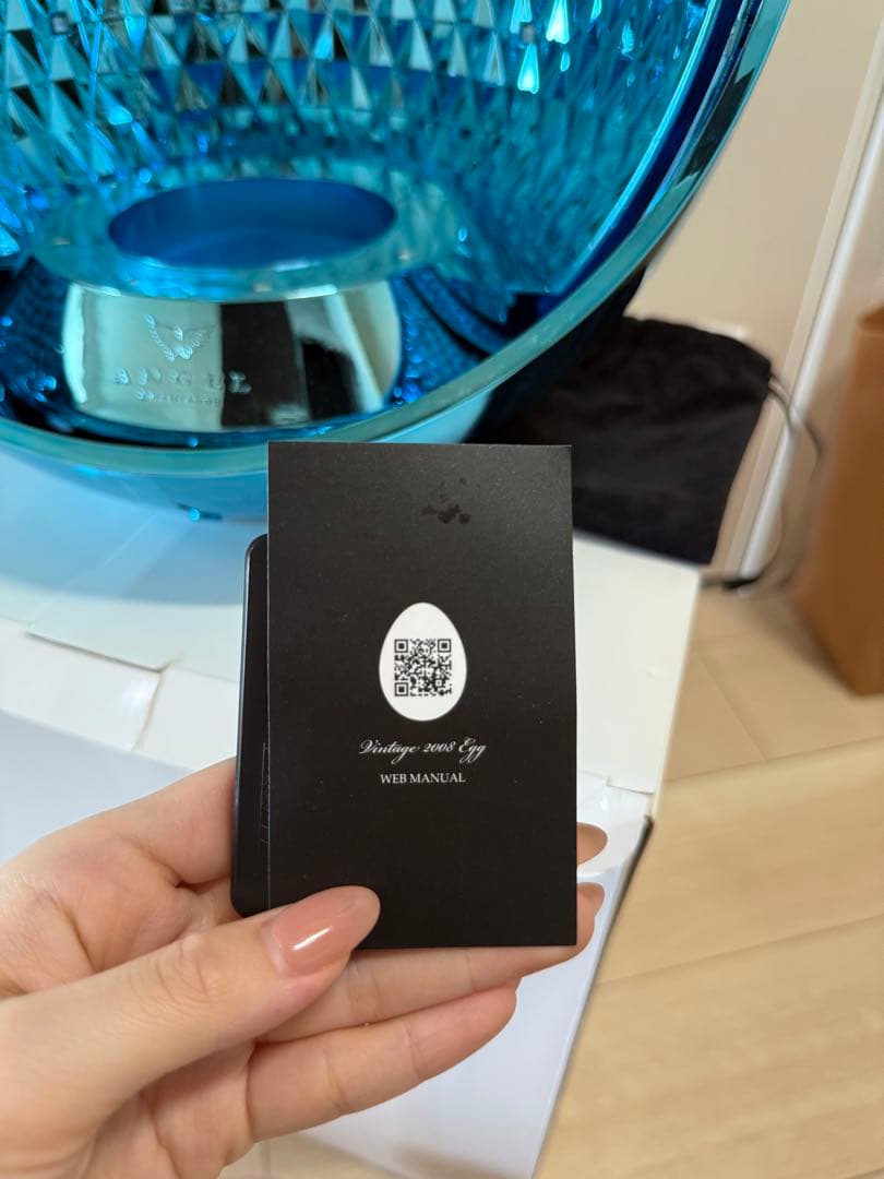 ANGEL CHAMPAGNE Vintage2008 Egg ブルー