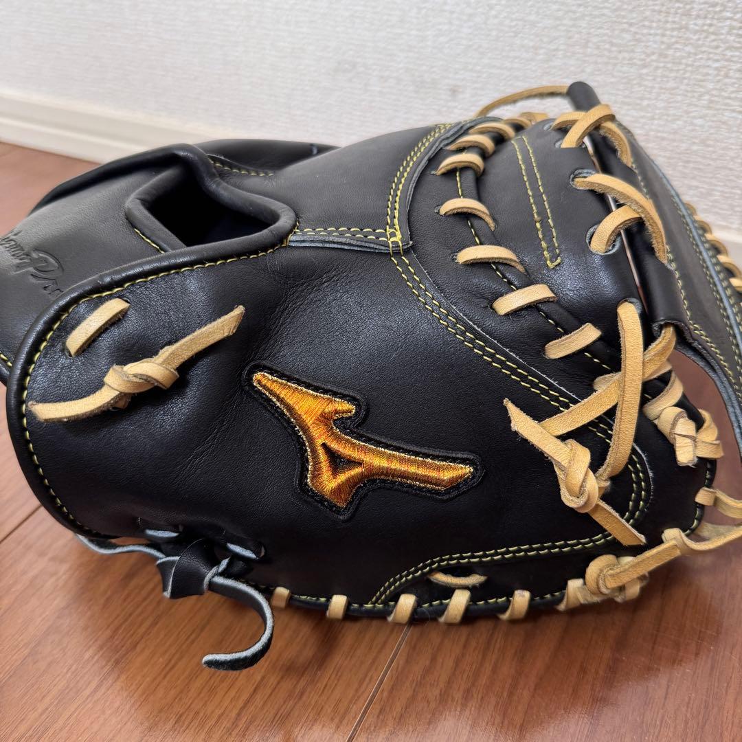 ほぼ未使用　ミズノプロ　硬式用キャッチャーミット　右利き用　號- SAKEBI