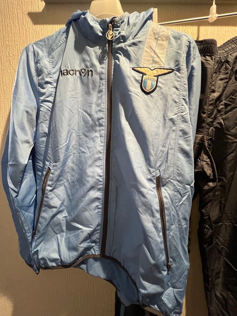 【稀少】13-14 ラツィオ　ジャージ上下セット　macron XL