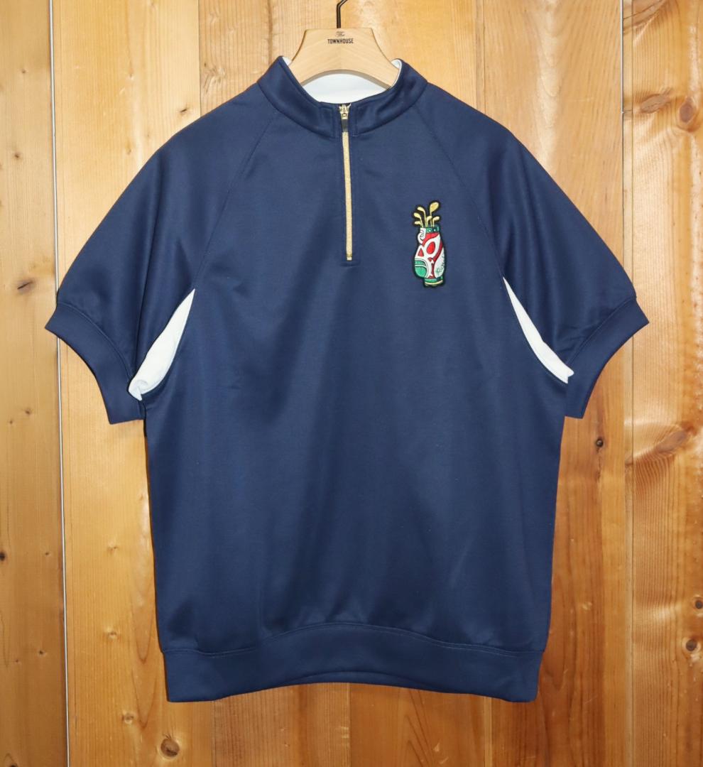 新品 ラッセルノ ハーフジップ モックネックシャツ (5/L)　Ⓗ