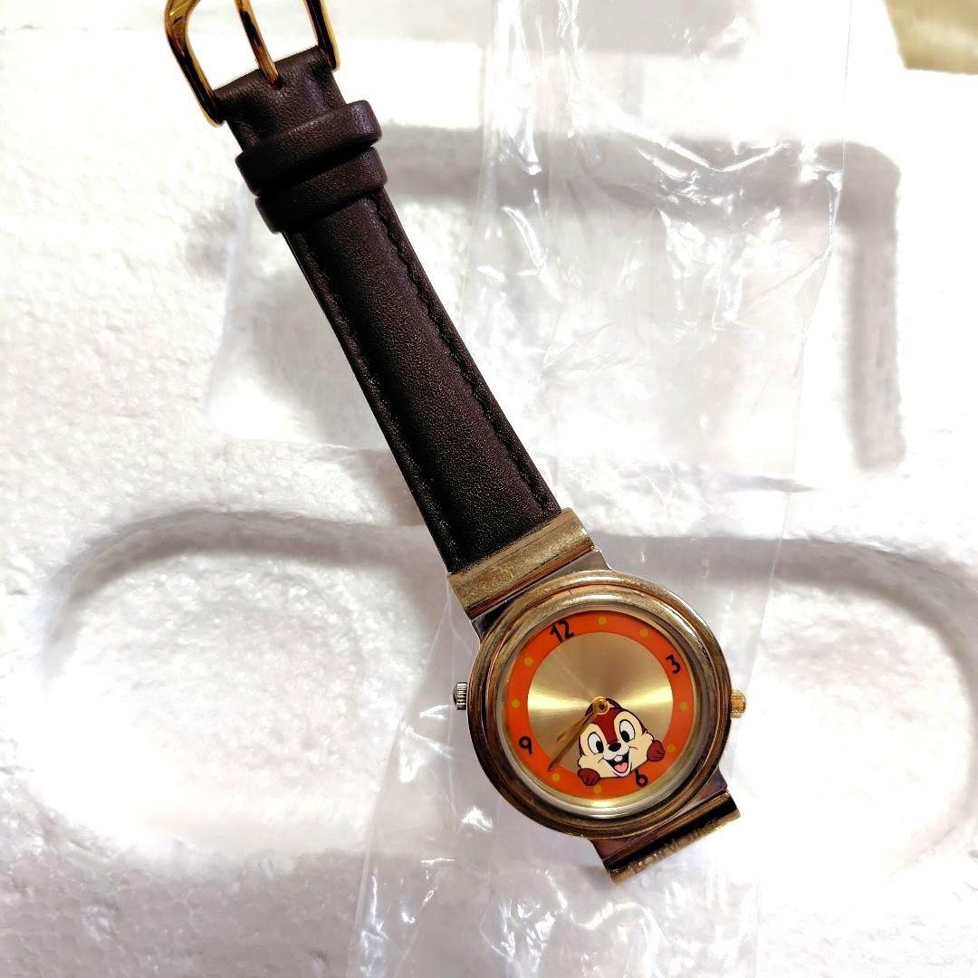 値下★ TDR★ディズニー ボンボヤージュ チップとデール フィギュア 時計