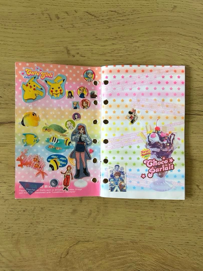 DAISY LOVERS デイジーラバーズ　シール帳　シール　平成レトロ