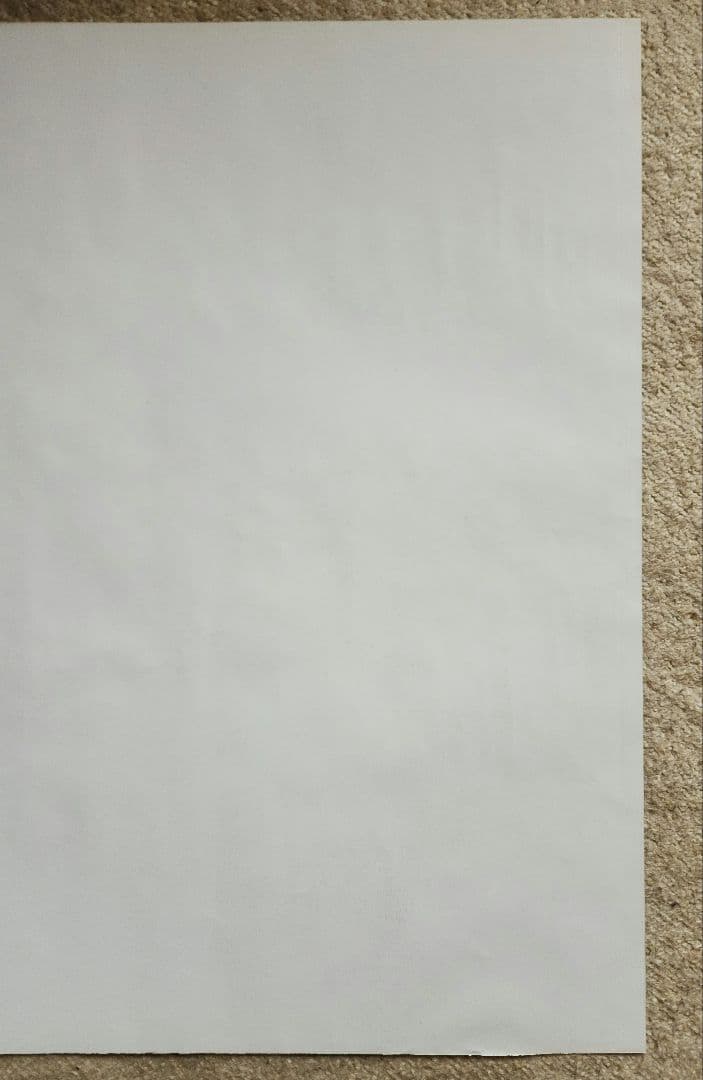 中森明菜　CRIMSON　販促ポスター　A1トリミング