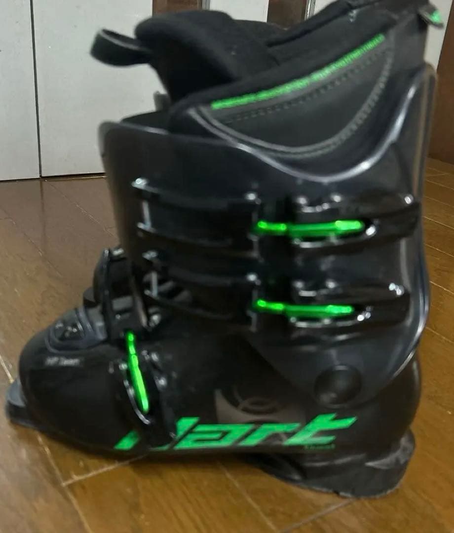 Hart スキー板(128cm).シューズ(22cm)ポールセット　キッズ