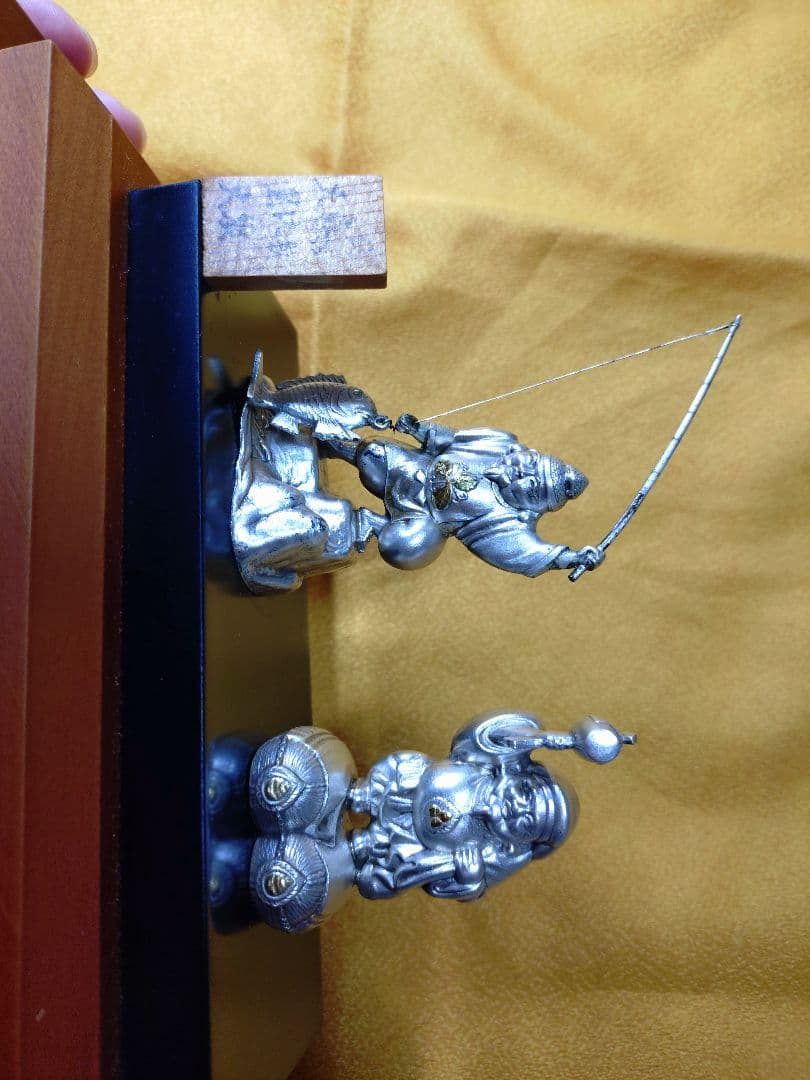 純銀 金属工芸 彫刻 アンティーク 工芸品 置物 発送80サイズ