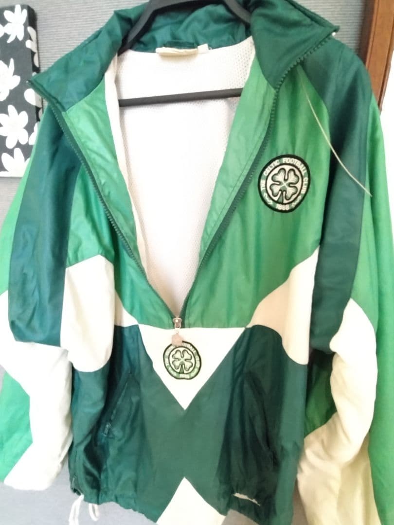 値下げ可 Celtic FC Umbro ジャケット 緑/白