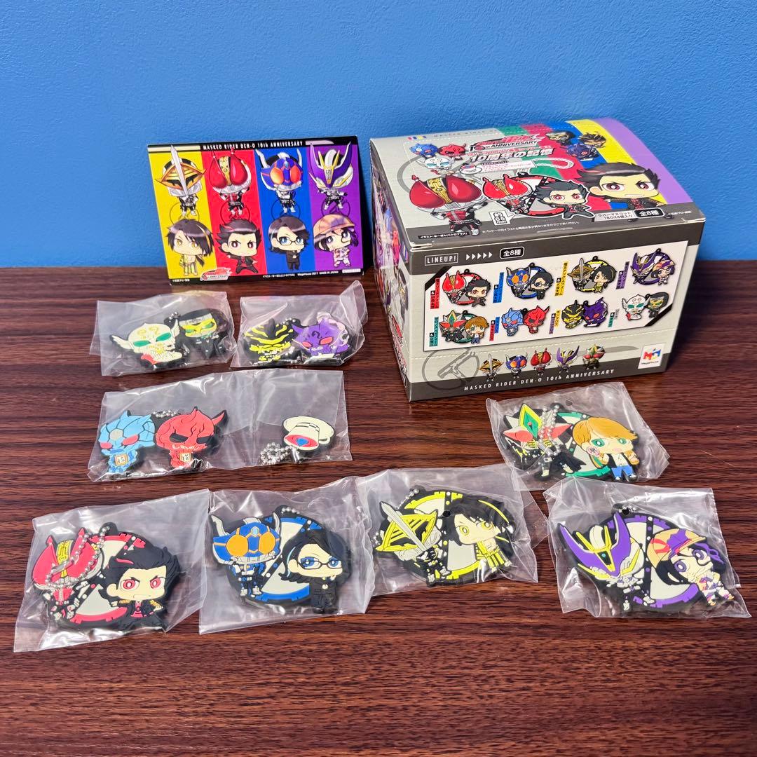 フルコンプ✨仮面ライダー電王 ラバーマスコット 10周年の記憶 1BOX