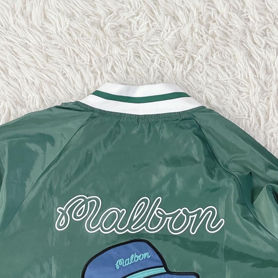希少 美品 MALBON GOLF マルボンゴルフ スタジアムジャケット Ｌ