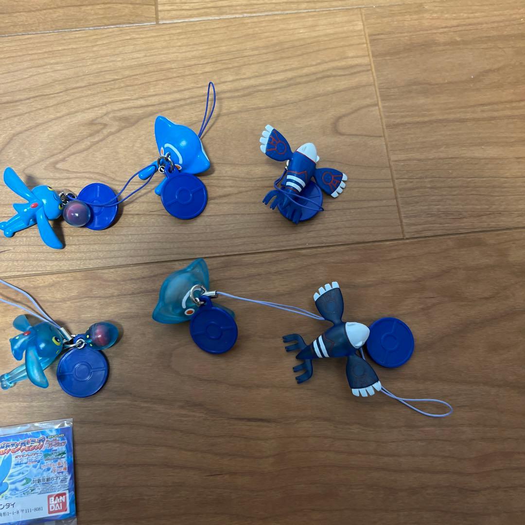 ポケモンストラップ　ムービーバージョン　蒼海の王子マナフィ　全12種