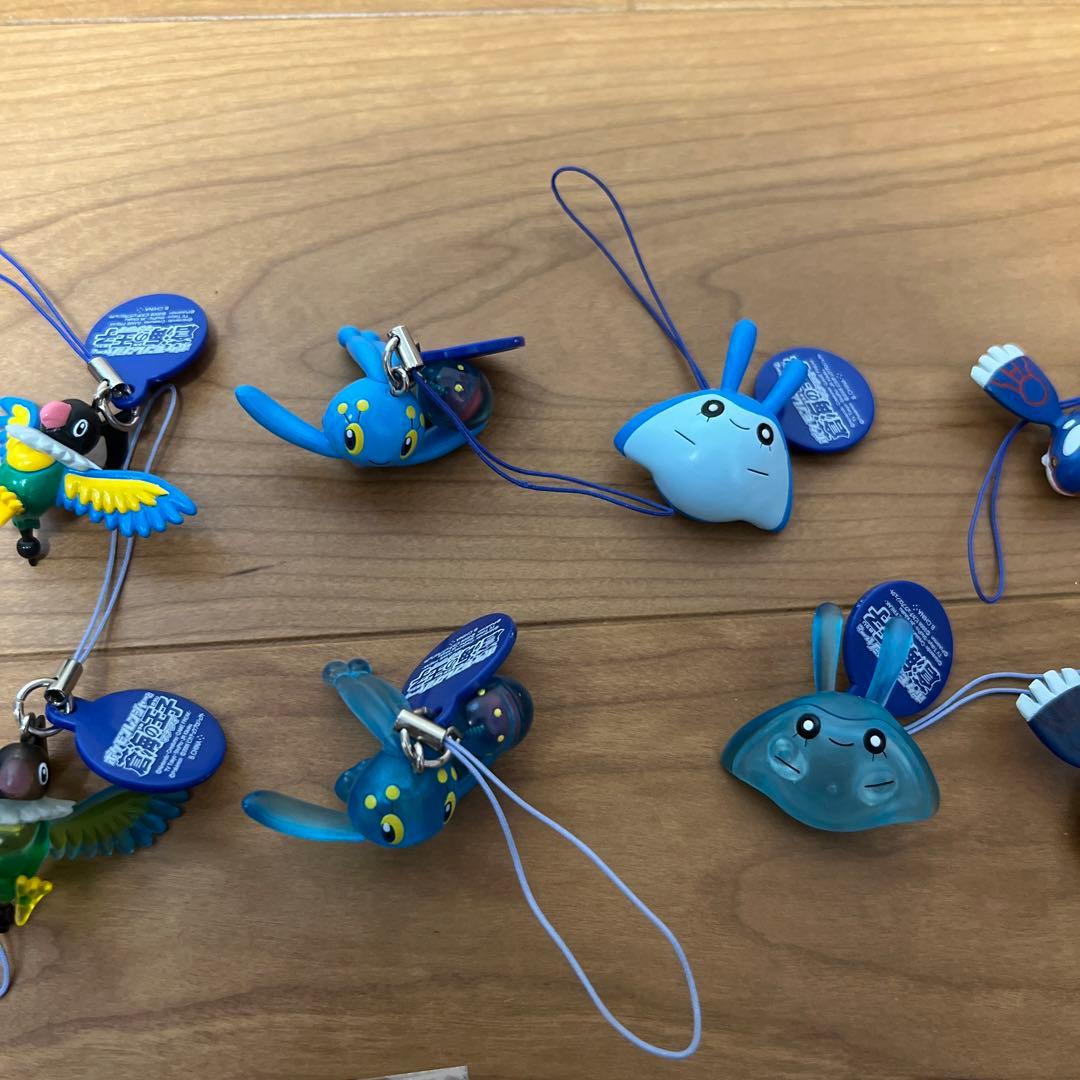 ポケモンストラップ　ムービーバージョン　蒼海の王子マナフィ　全12種