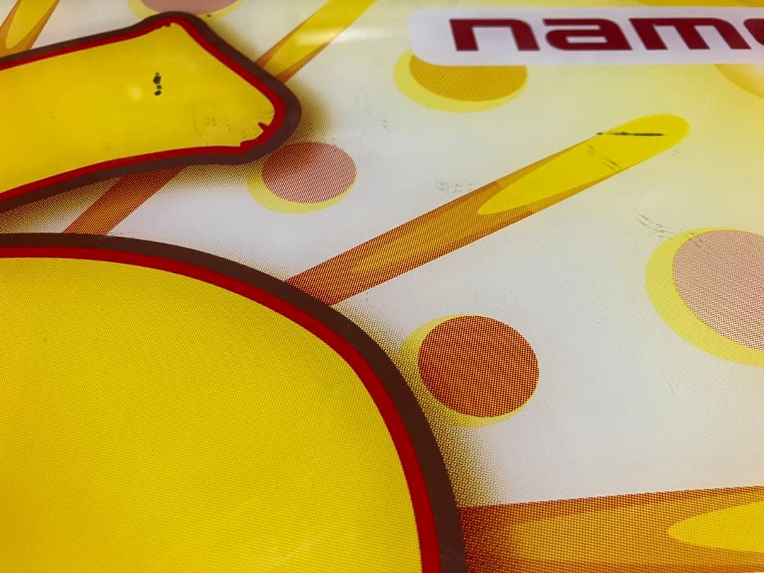 [ダメージ・傷あり]太鼓の達人6 筐体 pop ディスプレイ タイトル 画像参照