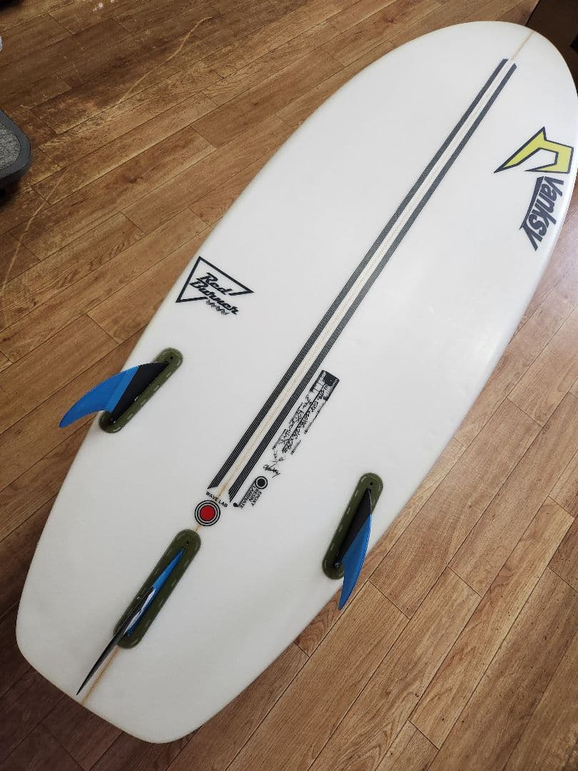 ジャスティス、レッドバーナー5'9\"(フィン付)