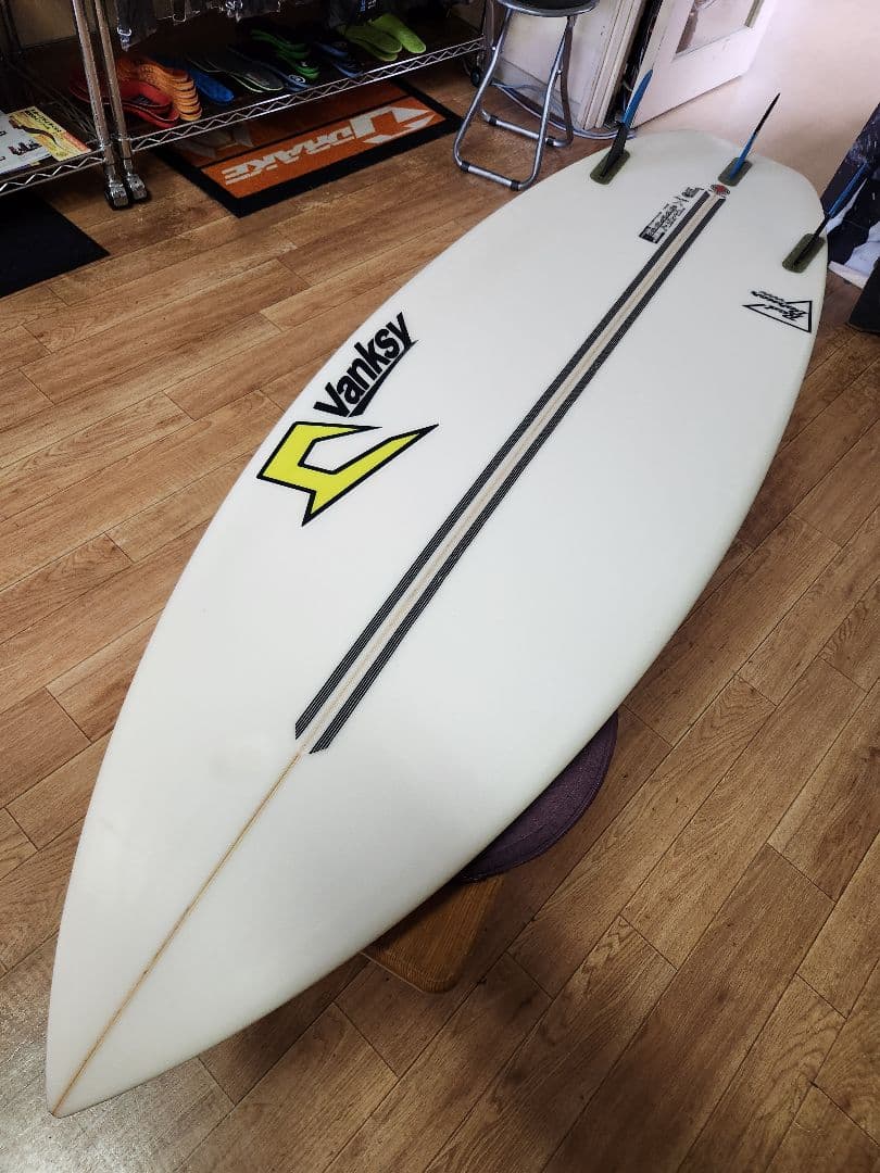 ジャスティス、レッドバーナー5'9\"(フィン付)