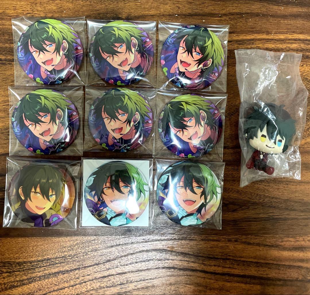 あんスタ　影片みか　缶バッジ　フィギュア