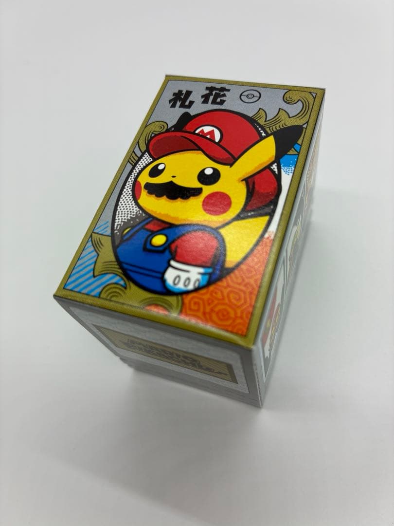 【未開封•レアアイテム】ポケモンセンター限定 花札 マリオピカチュウ