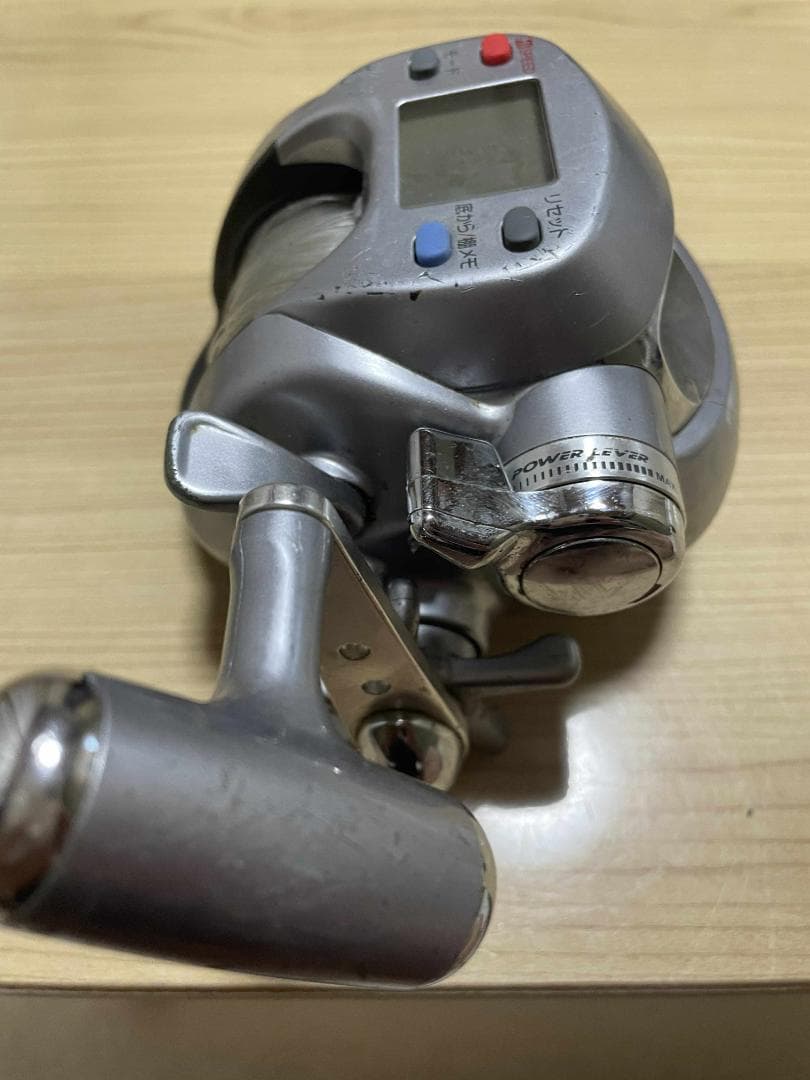 電動リール デジタル表示 シルバー 500e