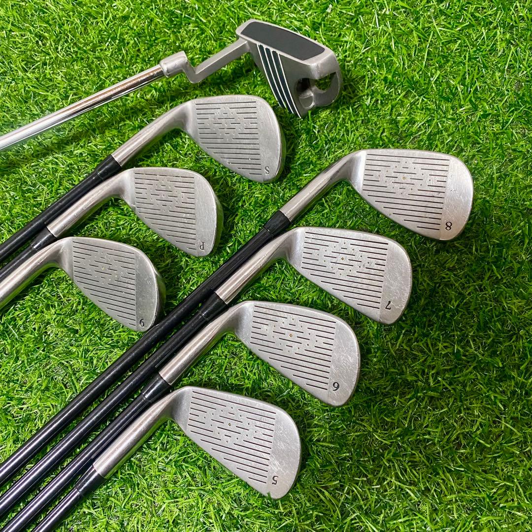 ヤマハ インプレスX ゴルフセット 11本 SR 右 ゴールデンベアー メンズ