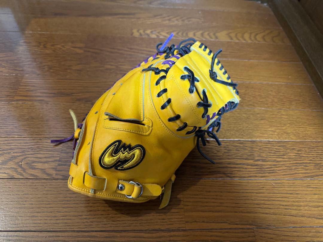 【美品】Zeemsキャーストミット 軟式・ソフトボール キャッチャー ファースト