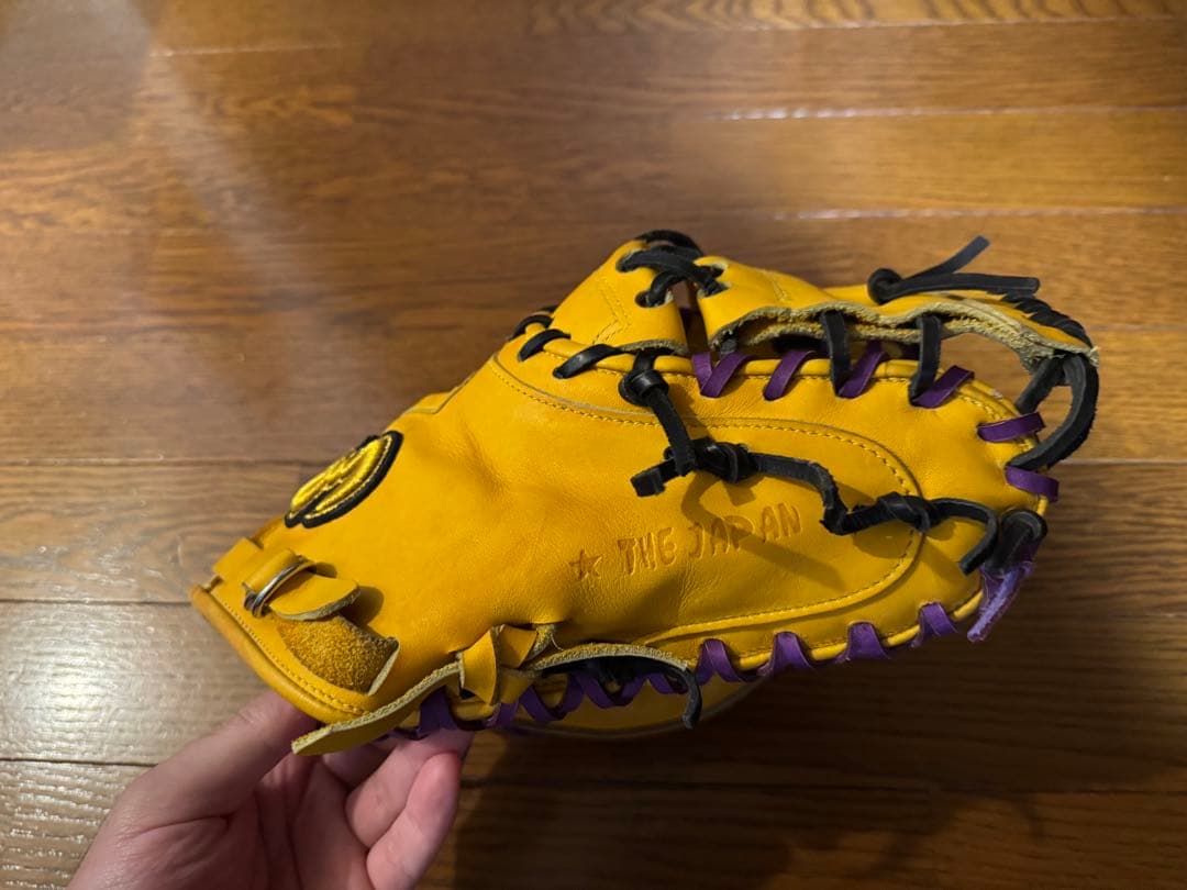 【美品】Zeemsキャーストミット 軟式・ソフトボール キャッチャー ファースト