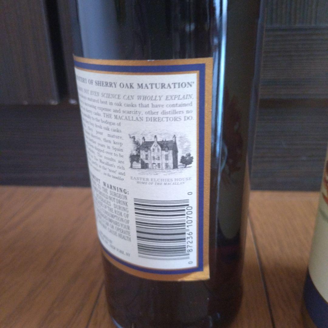 The Macallan 18年 750ml 1983年