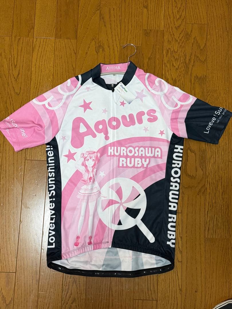 Aqours ルビー・黒澤 サイクルジャージ XL