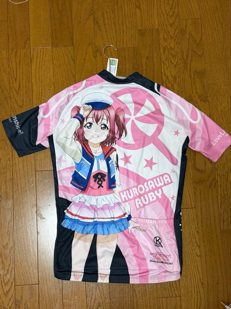 Aqours ルビー・黒澤 サイクルジャージ XL