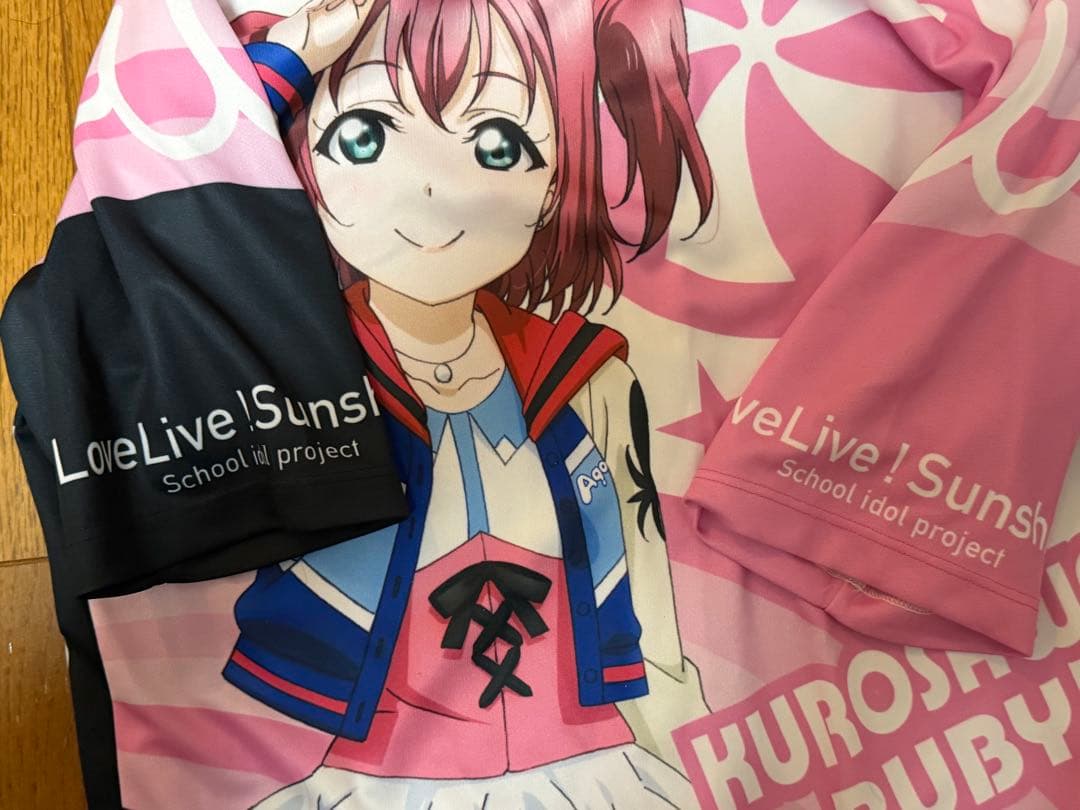 Aqours ルビー・黒澤 サイクルジャージ XL