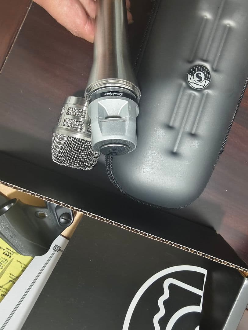 SHURE KSM8 コンデンサーマイク シルバー ケース付き