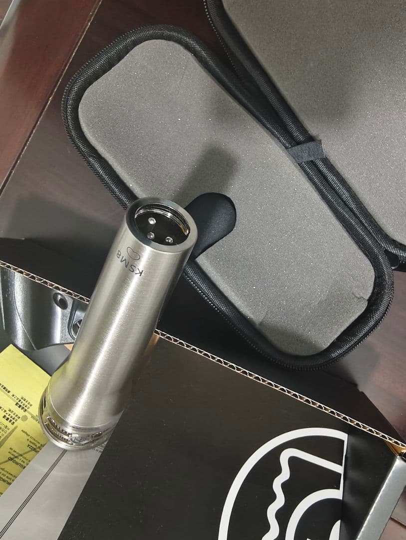 SHURE KSM8 コンデンサーマイク シルバー ケース付き