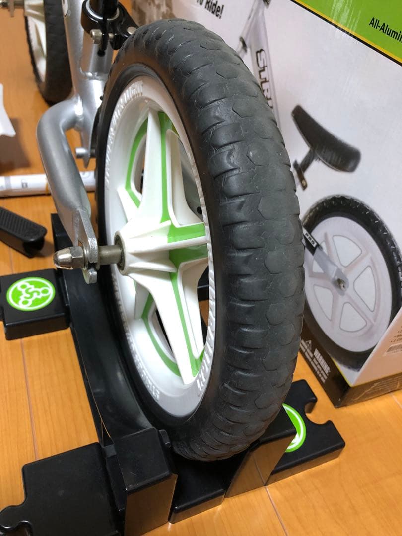 美品★ストライダー プロSTRIDER PRO シルバー　純正スタンド付き