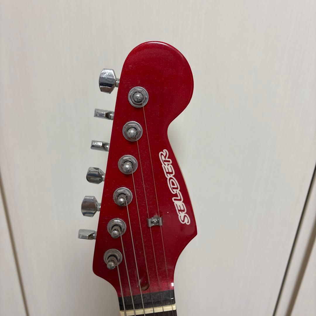 SELDER エレキギター レッド
