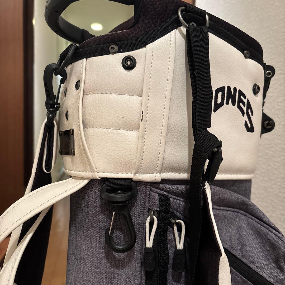 JHONSスタンドキャディバッグ　グレー