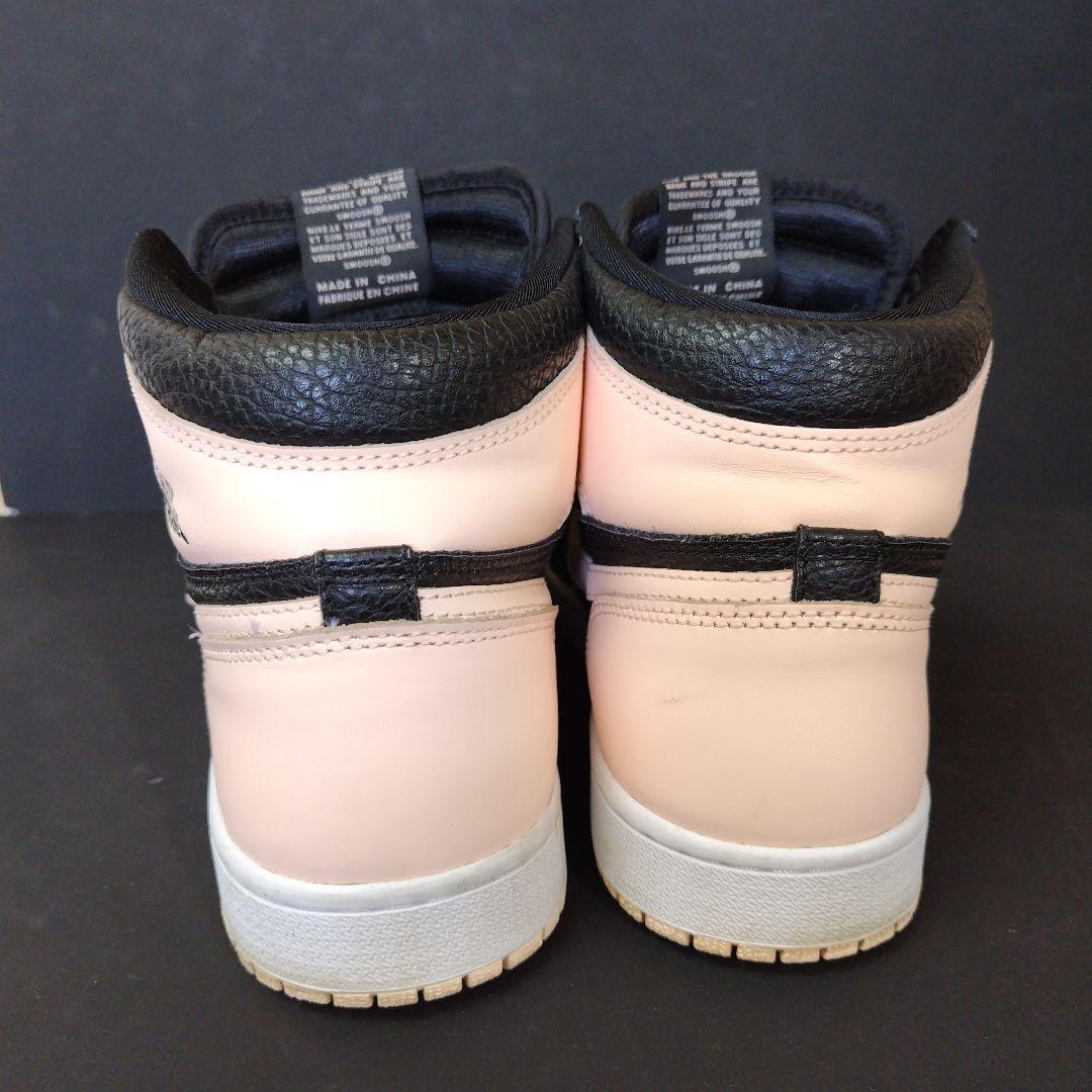 Nike Air Jordan ( エア ジョーダン 1 )黒/ピンク シューズ