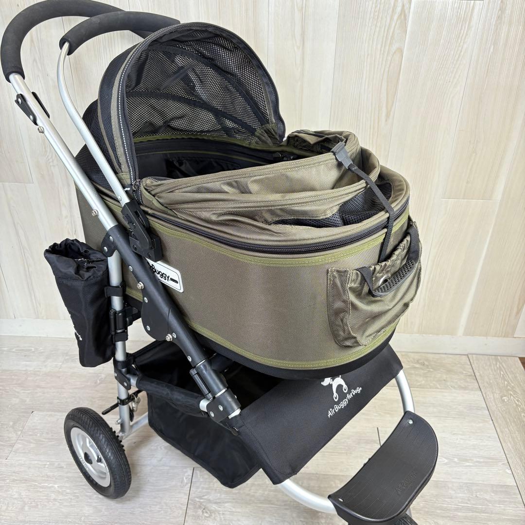 【美品】AIRBUGGY エアバギー for Dog ペットカート ドーム2個！