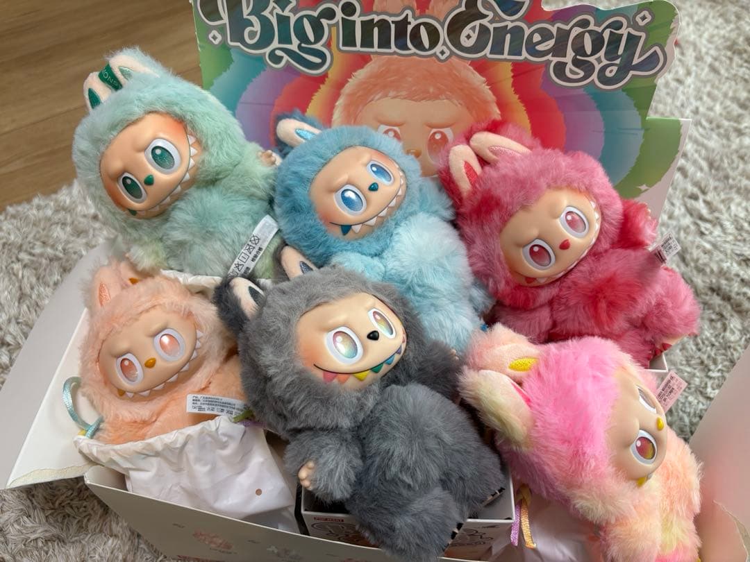 Big into Energy ラブブ　ボックス6体セット　シークレット入り