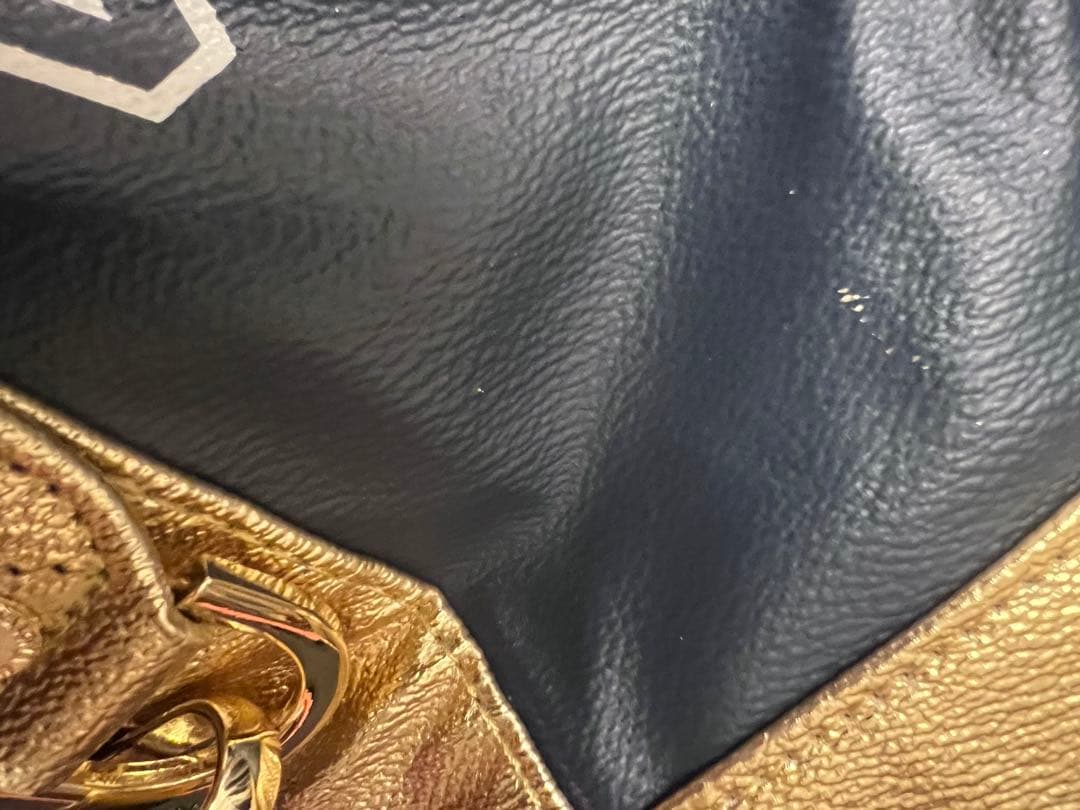 マークアンドロナ キャディバッグ ネイビー ゴールド