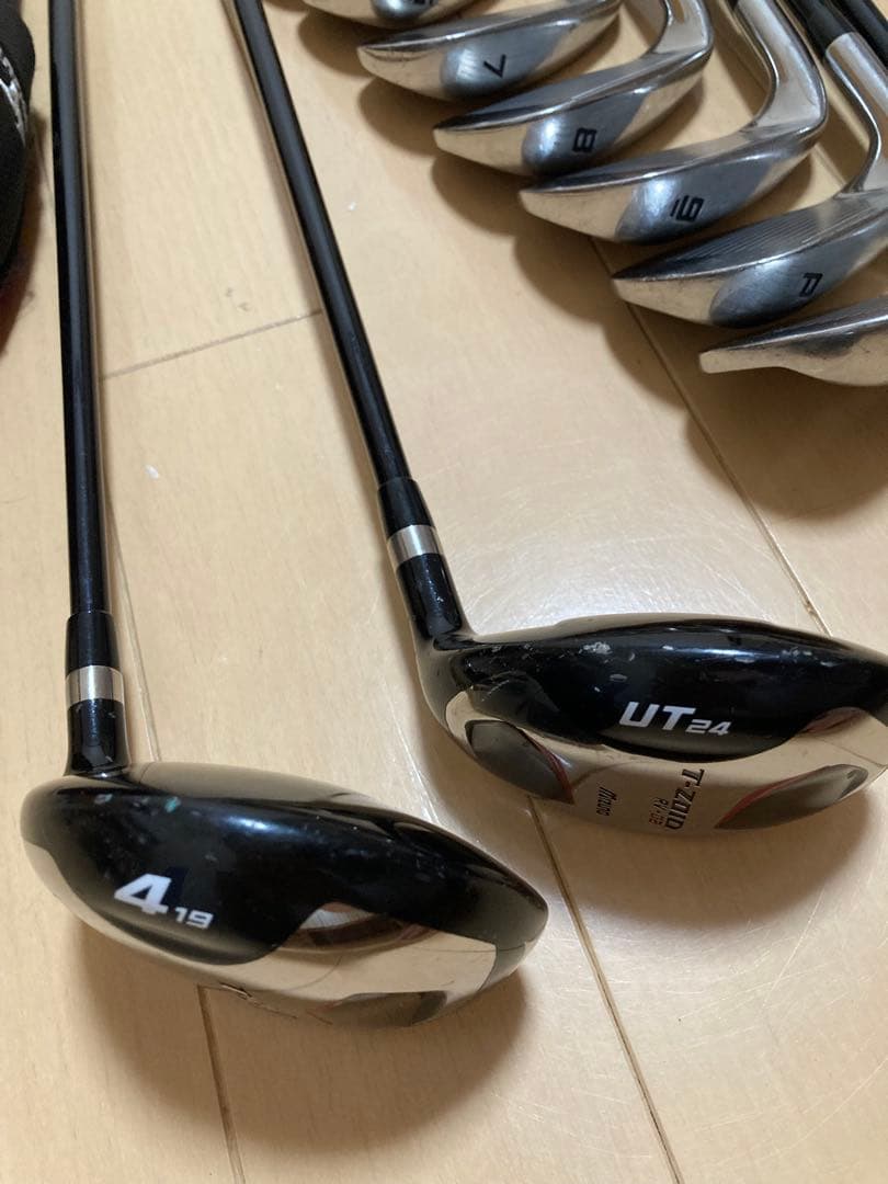 【中古】MIZUNO T-ZOID RV-02 メンズ ゴルフクラブ 9本　右