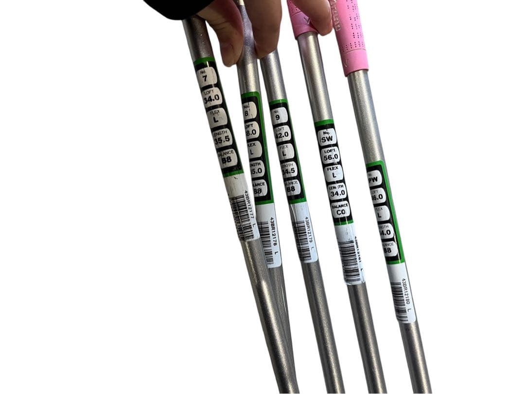 ◯Mizuno Zephyr ZL-01 アイアン5本セット 7〜9番・S・P