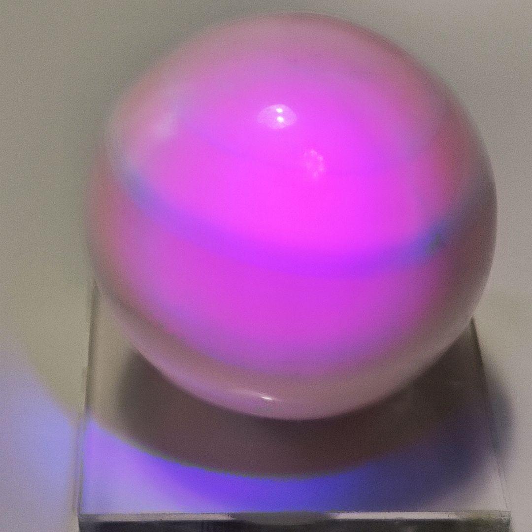 パワーストーン　天然石　ピンクカルサイト　丸玉　直径5cm　162g　No371