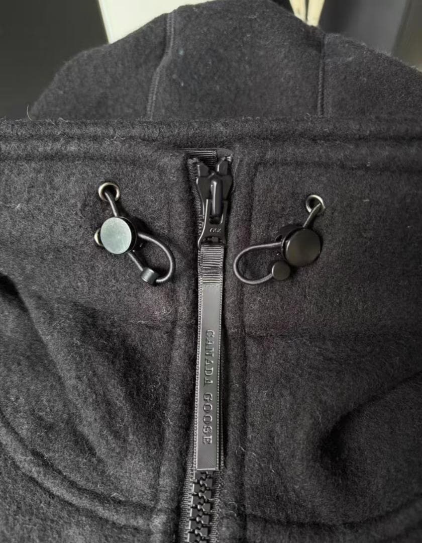  ブラックフリースジャケット