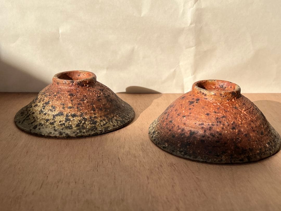 竹下鹿丸　焼き締め　小鉢2個セット